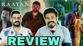 Raayan Movie REVIEW Malayalam  Dhanush Ar Rahman Kalidas Sundeep Kishan  Entertainment Kizhi [upl. by Mendel]