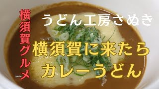 【横須賀グルメ】横須賀カレーうどん。うどん工房さぬき [upl. by Ahsiram441]