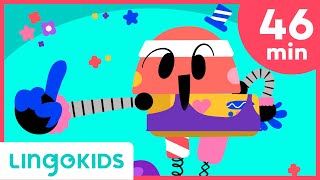 MOVE KIDS 🕺 Dance Songs for Kids  Lingokids [upl. by Redmer834]