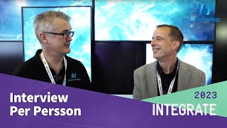 Integrate 2023  An Interview with Per Persson Williams AV Amber Technology [upl. by Jozef]