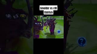 Smolder vs x10 Eldritch tft teamfighttactics 3star smolder eldritch [upl. by Medor]