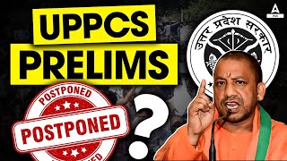 UPPCS PRELIMS 2024 EXAM POSTPONED [upl. by Adnovahs759]