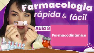 Farmacodinâmica  Aula 8  Farmacologia rápida e fácil  Flavonoide [upl. by Rey729]