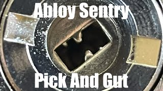 Abloy Sentry Pick And Gut BLACK BELT [upl. by Rhonda550]