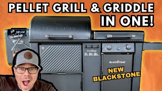 New Blackstone Pellet Grill and Griddle Combo [upl. by Avis]