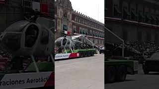 Contingente de la Fuerza Aérea Mexicana Desfile Militar 2024 [upl. by Naired252]