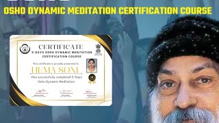 Osho Dynamic Meditation Camp  Shubham Patidar [upl. by Shelley444]