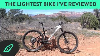 The Lightest Hardtail Ive Reviewed  The 2022 Cannondale Scalpel HT HiMod 1 XC Race Review [upl. by Airdnaxela]