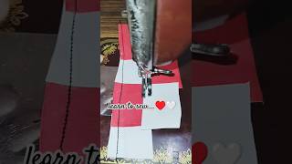 learn to sew ♥️🤍 diy stitchinghacks sewingtricks shortsfeed art stichingtricks sewingtips [upl. by Dnomaid]