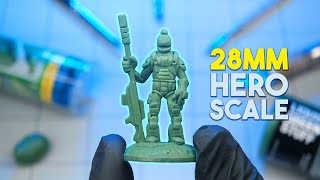 How to SCULPT a MINIATURE in Green Stuff [upl. by Eizdnil]