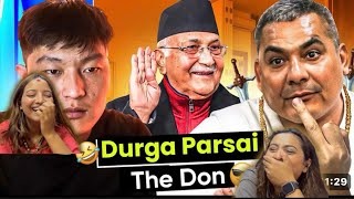 Reacting on ​⁠zalanGM zalan DURGA PRASAI THE DON zalan durgaparsai kpoli nepalireaction [upl. by Fortunia]