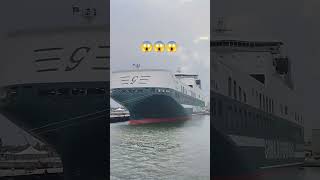 Large car carriers ship😱😱😍short videosseaship views vessel wow travel blogtrending ocean [upl. by Shurlock]