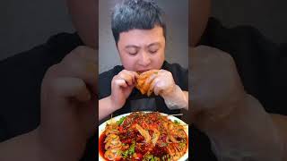 MUKBANG  skewers spicy asmr shorts [upl. by Ricki]