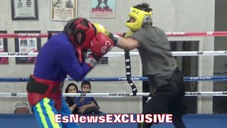 Nonito Donaire FAST POWERFUL ELUSIVE IN SPARRING  EsNews Boxing [upl. by Eentruoc]