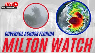 LIVE Hurricane Milton Hits Florida – RealTime Storm Tracker amp Camera Feeds [upl. by Mae]