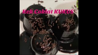 Resepi Kek Coklat KUKUS Guna Blender [upl. by Anirtak]