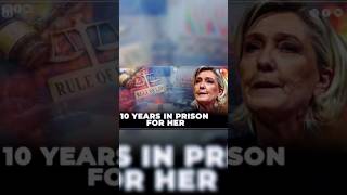 Marine Le Pen in 2024 Imprisonment Risk and Political Consequences highlights [upl. by Wallis]