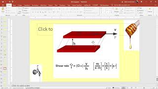 Rheology Shear stress shear rate Newtonian liquids [upl. by Adnarim]