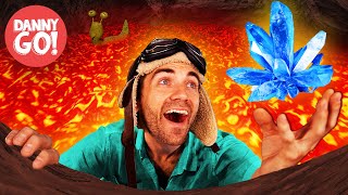 The Floor Is Lava 2 Into the Volcano 🌋  Brain Break Dance  Danny Go Songs for Kids [upl. by Stead826]