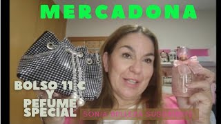 NOVEDAD MERCADONA BOLSO 11 € Y PERFUME SPECIAL [upl. by Anecuza]