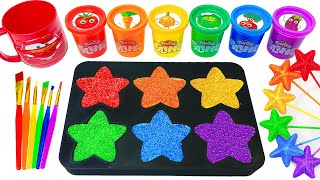 Satisfying Video l How To Make Rainbow Lollipop Star Candy AND Paints Cutting ASMR [upl. by Anar543]