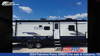 Magnificent 2024 Palomino Puma Travel Trailer RV For Sale in Cleburne TX  RVUSAcom [upl. by Koziara]