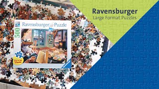 Large Format Jigsaw Puzzles from Ravensburger [upl. by Nevanod]