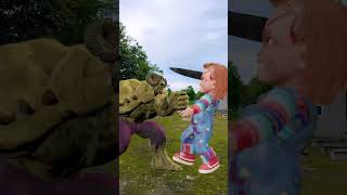 Spiderman vs Spiderman 3D Transformation Spiderman Hulk Miguel OHara vs Chucky Thanos Venom [upl. by Filip989]