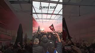 Curva Sud Milano in Leverkusen [upl. by Adolpho]