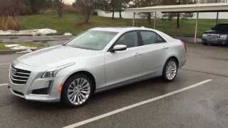 2015 Cadillac CTS 20T Luxury Collection Start Up and Walk Around [upl. by Simeon]