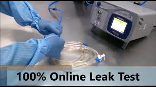 Hemodialysis Blood Tubing  100 Leak Test [upl. by Herrera235]