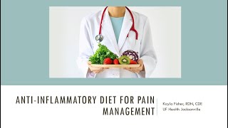 Antiinflammatory Diet for Pain Management [upl. by Eenehs]