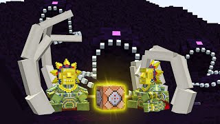 the Sun Chief Barako vs Crackers Wither Storm  Wither Storm VS Mowziesss mobs [upl. by Danuloff]