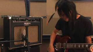 Rivera Clubster Royale 112 demo w Les Paul SG LSL TBone LSL Saticoy [upl. by Barthold]