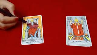 Learn Tarot Reading in Hindi Major Arcana cards meaning [upl. by Ardnasak]