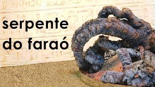 Como fazer a SERPENTE DO FARAÓ EXPERIÊNCIA [upl. by Murvyn]