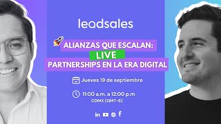 Alianzas que escalan Partnerships en la Era Digital 🚀 [upl. by Nylkcaj]