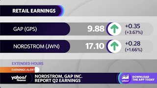 Gap and Nordstrom report Q2 earnings Analyst weighs in challenges facing the retailers [upl. by Warthman]