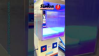 Cabina para aplicar adhesivo o halogenar de 2 estaciones Simaq machine [upl. by Fondea]