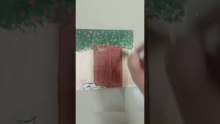 application of varnish coat for protection art painting drwoing youtubeshorts [upl. by Annol955]