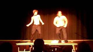 Chris Farley Partick Swayze Tribute Dance [upl. by Kafka]