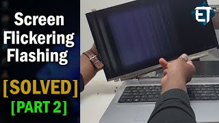 How To Fix Screen Flickering or Flashing on Windows 1110 Laptops and PCs PART 2 [upl. by Gibbie]