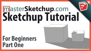 Sketchup Tutorial For Beginners  Part One [upl. by Zillah355]