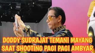 DODDY SUDRAJAT TEMANI MAYANG SAAT SHOOTING PAGI PAGI AMBYAR TRANSTV  redcarpet83 [upl. by Aneekahs774]