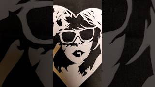 Taylor Swift Paper Cutout Art [upl. by Winnick]