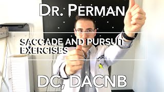 Pursuit and Saccade Exercises [upl. by Yalcrab]