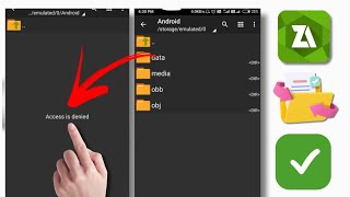 Comment réparer laccès refusé dans Zarchiver  Accès aux fichiers Obb refusé Android 11 12 13 14 [upl. by Elyak164]