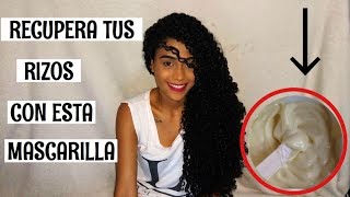 REPARA TU CABELLO😱MASCARILLA CASERA Kenny Diaz♡ [upl. by Audwen]