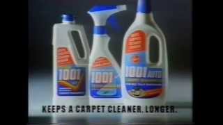 1001 Carpet Shampoo TV Advert Featuring The Hoover Aquamaster [upl. by Waddington]