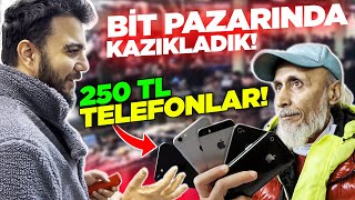 BİT PAZARINDAN 250 TL’ye TELEFON ALDIK HER ŞEY BEDAVA RESMEN [upl. by Nymrak190]